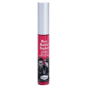 theBalm Meet Matt(e) Hughes Long Lasting Liquid Lipstick dlouhotrvající tekutá rtěnka odstín Chivalrous 7.4 ml