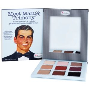theBalm Meet Matt(e) Trimony paleta očních stínů se zrcátkem 21,6 g
