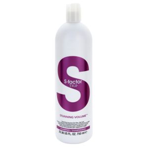 TIGI S-Factor Stunning Volume šampon pro jemné a zplihlé vlasy 750 ml
