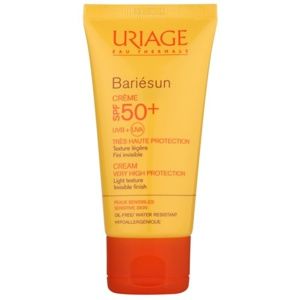 Uriage Bariésun Cream SPF 50+ opalovací krém na obličej SPF 50+ voděodolný 50 ml