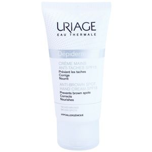Uriage Dépiderm Anti-Brown Spot Hand Cream SPF 15 krém na ruce proti pigmentovým skvrnám SPF 15 50 ml