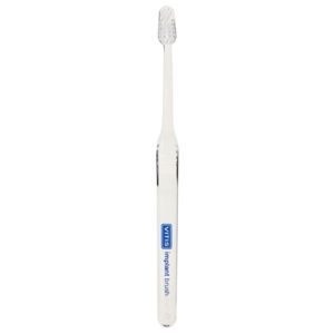 Vitis Implant Brush zubní kartáček pro uživatele fixních rovnátek a mů