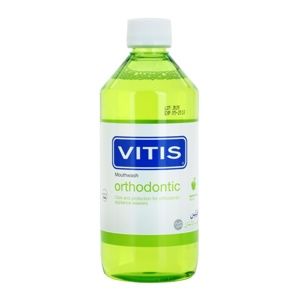 Vitis Orthodontic ústní voda pro uživatele fixních rovnátek příchuť Apple Mint 500 ml