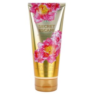 Victoria's Secret Secret Escape Sheer Freesia & Guava Flowers tělový krém pro ženy 200 ml