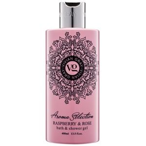 Vivian Gray Aroma Selection Raspberry & Rose sprchový a koupelový gel