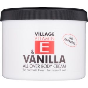 Village Vitamin E Vanilla tělový krém