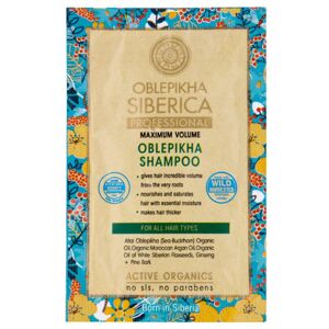 Natura Siberica Oblepikha (Sea-Buckthorn) šampon pro maximální objem vlasů 6 ml