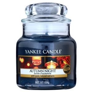 Yankee Candle Autumn Night vonná svíčka Classic malá 105 g