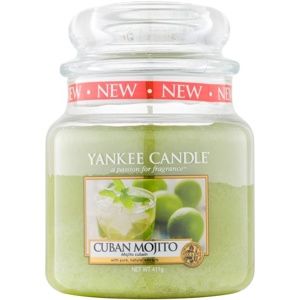 Yankee Candle Cuban Mojito vonná svíčka 411 g Classic střední