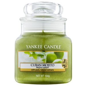 Yankee Candle Cuban Mojito vonná svíčka 104 g Classic malá