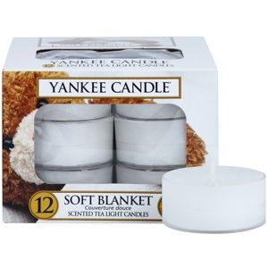 Yankee Candle Soft Blanket čajová svíčka 12 x 9.8 g
