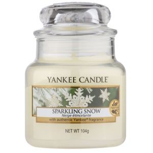 Yankee Candle Sparkling Snow vonná svíčka 104 g Classic malá