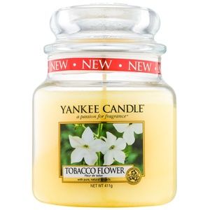 Yankee Candle Tobacco Flower vonná svíčka 411 g Classic střední