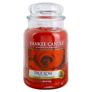 Yankee Candle True Rose vonná svíčka 623 g Classic velká