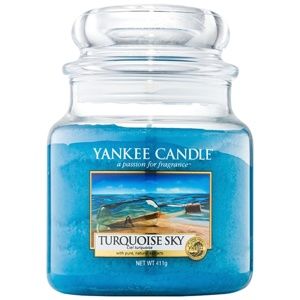 Yankee Candle Turquoise Sky vonná svíčka 411 g Classic střední