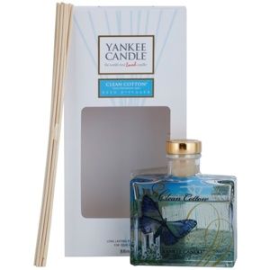 Yankee Candle Clean Cotton aroma difuzér s náplní Signature 88 ml