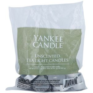 Yankee Candle Unscented čajová svíčka 25 ks