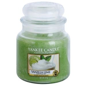 Yankee Candle Vanilla Lime vonná svíčka Classic střední 411 g