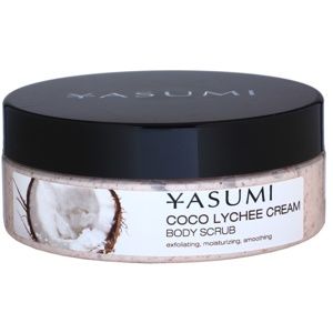 Yasumi Body Care Coco Lychee Cream zjemňující tělový peeling